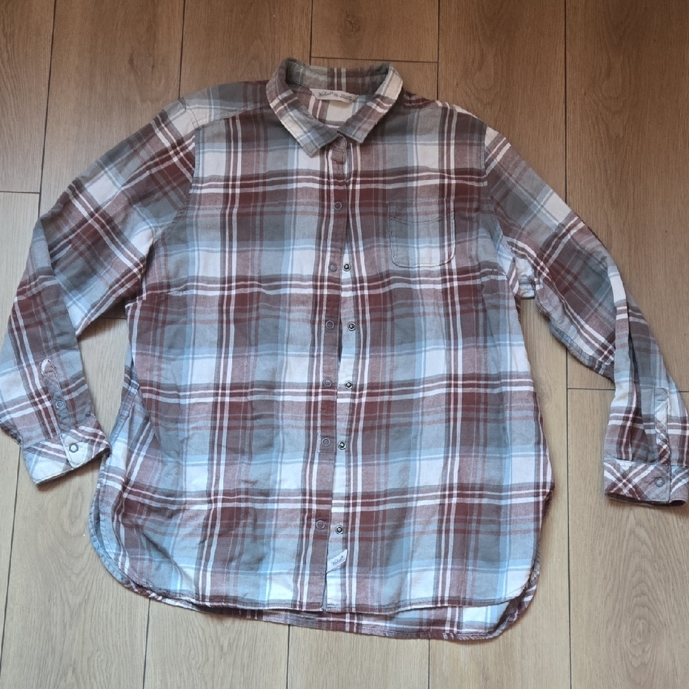 Woolrich Womens Flannel Shirt Sz XXL
